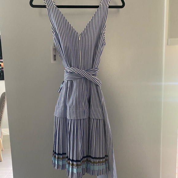 Tanya Taylor Pleated Arabella Dress - Picture 2 of 2